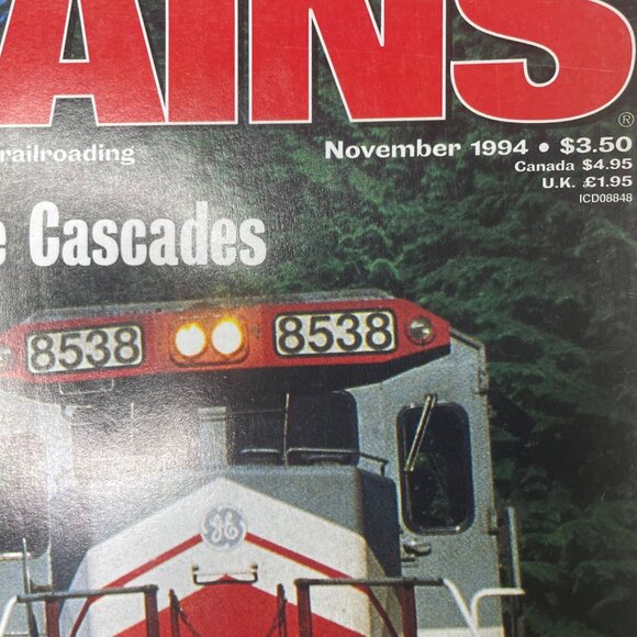 Trains Magazine of Railroading u November 1994 Vol 54 No 11 How Train Crews Are - Picture 4 of 9